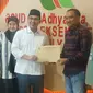 Calon Wakil Gubernur Jawa Tengah, Taj Yasin Maimoen usai menjalani pemeriksaan kesehatan di RSUD Dr Adhyatma Semarang. Foto: liputan6.com/felek wahyu&nbsp;