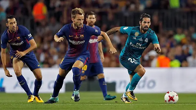  Barcelona dan Real Madrid Bermain Tanpa Gol pada Babak Pertama
