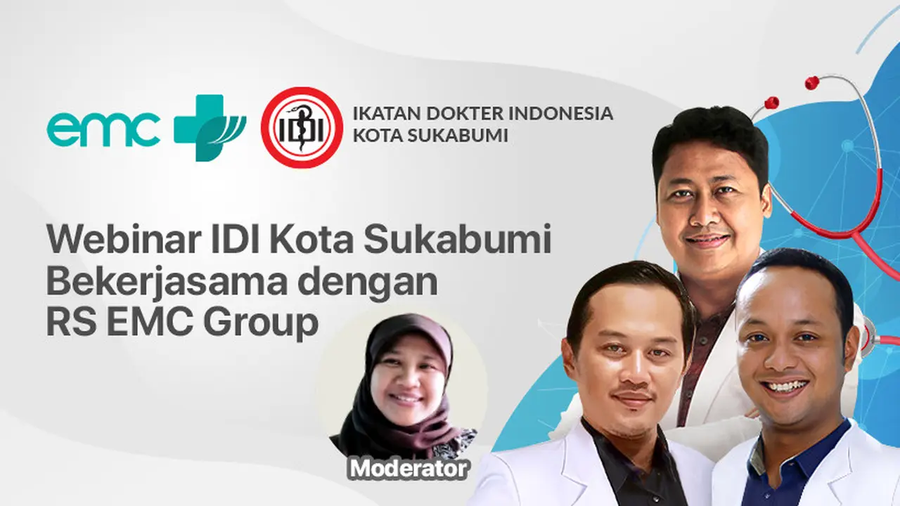 Webinar IDI kota Sukabumi bersama RS EMC Group