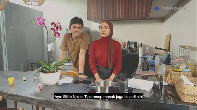 Potret Rumah Baru Ayudia Bing Slamet dan Ditto Percussion. (Sumber: YouTube/Teman Tapi Menikah)