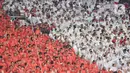 Menjamu China pada putaran ketiga kualifikasi Piala Dunia 2026 zona Asia grup C di Stadion Utama Gelora Bung Karno, Jakarta, Kamis (5/6/2025), timnas Indonesia menang tipis 1-0. (Liputan6.com/Angga Yuniar)