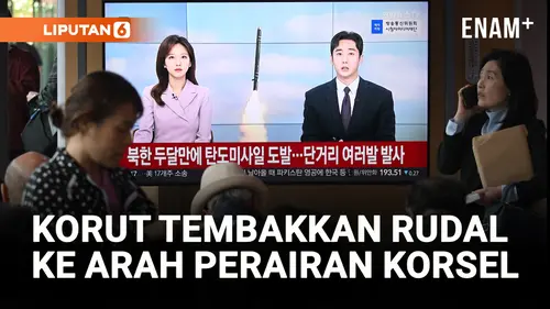 VIDEO: Korea Selatan mengatakan Korea Utara Telah Menembakkan Beberapa Rudal ke Arah Perairan Timur