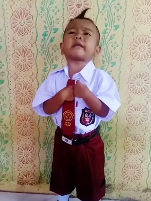 Begini video bocah hafal bacaan Pancasila.