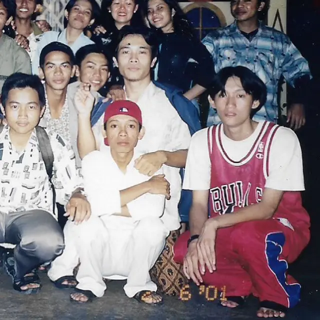 Potret Ifan Seventeen saat masih muda.