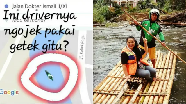 Seringkali, peta yang menunjukkan lokasi pengemudi mengalami kesalahan yang mengejutkan pengguna.
