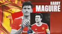 Manchester United - Harry Maguire (Bola.com/Adreanus Titus)