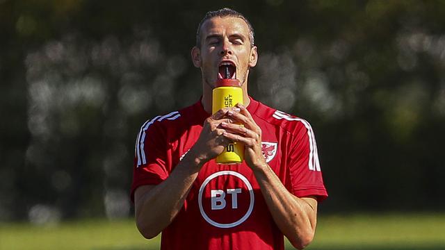 Semangatnya Gareth Bale Latihan Bersama Timnas Wales