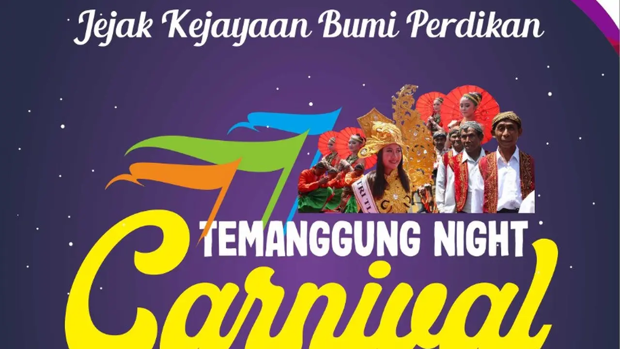 Tampilkan Sendratari Kolosal, Temanggung Night Carnival Berlangsung Meriah