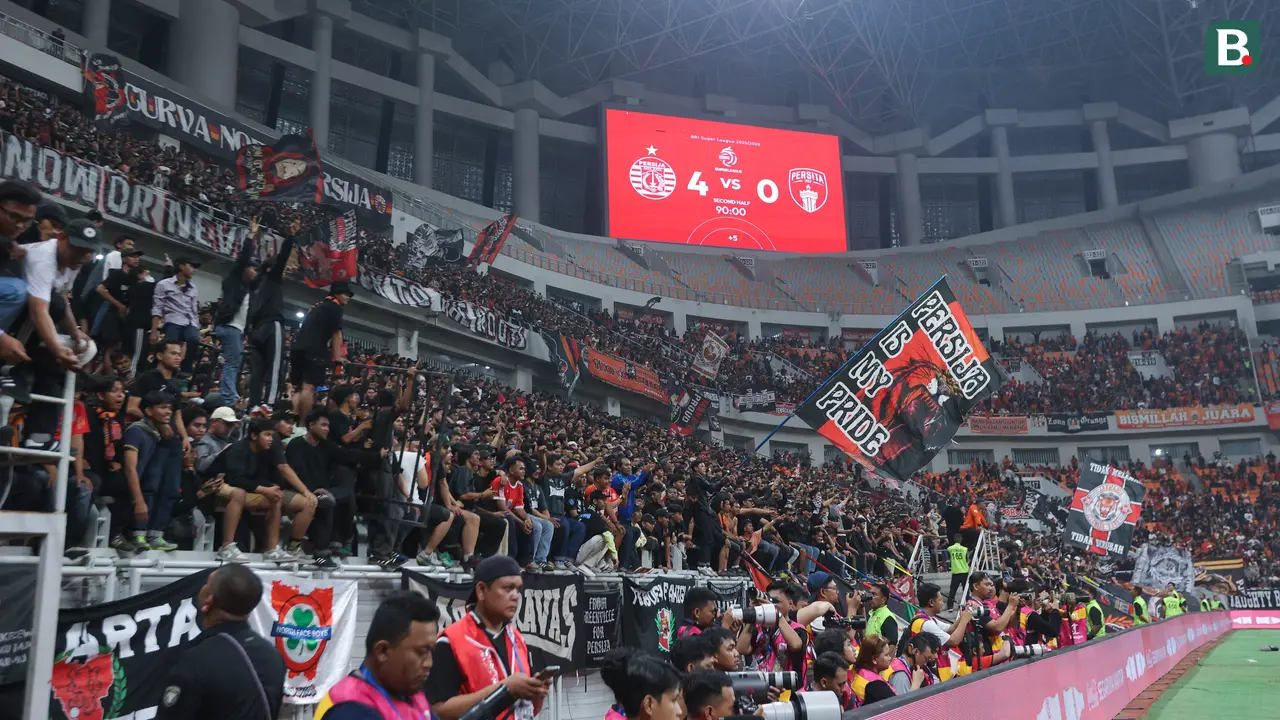 Foto: Macan Kemayoran Ngamuk, Persija Lumat Persita di BRI Super League