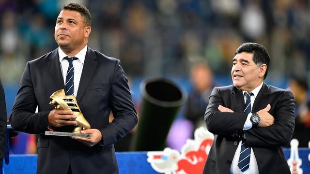 Ronaldo dan Diego Maradona