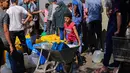 Kekurangan air bersih di Gaza memburuk dalam beberapa pekan terakhir. (Eyad BABA/AFP)
