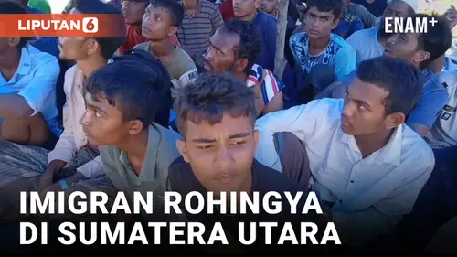 VIDEO: Polisi Curiga Imigran Rohingya di Deli Serdang TPPO