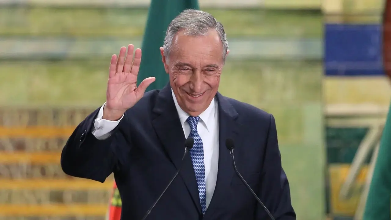 Presiden Portugal, Marcelo Rebelo de Sousa. (Photo credit: Armando Franca/AP)