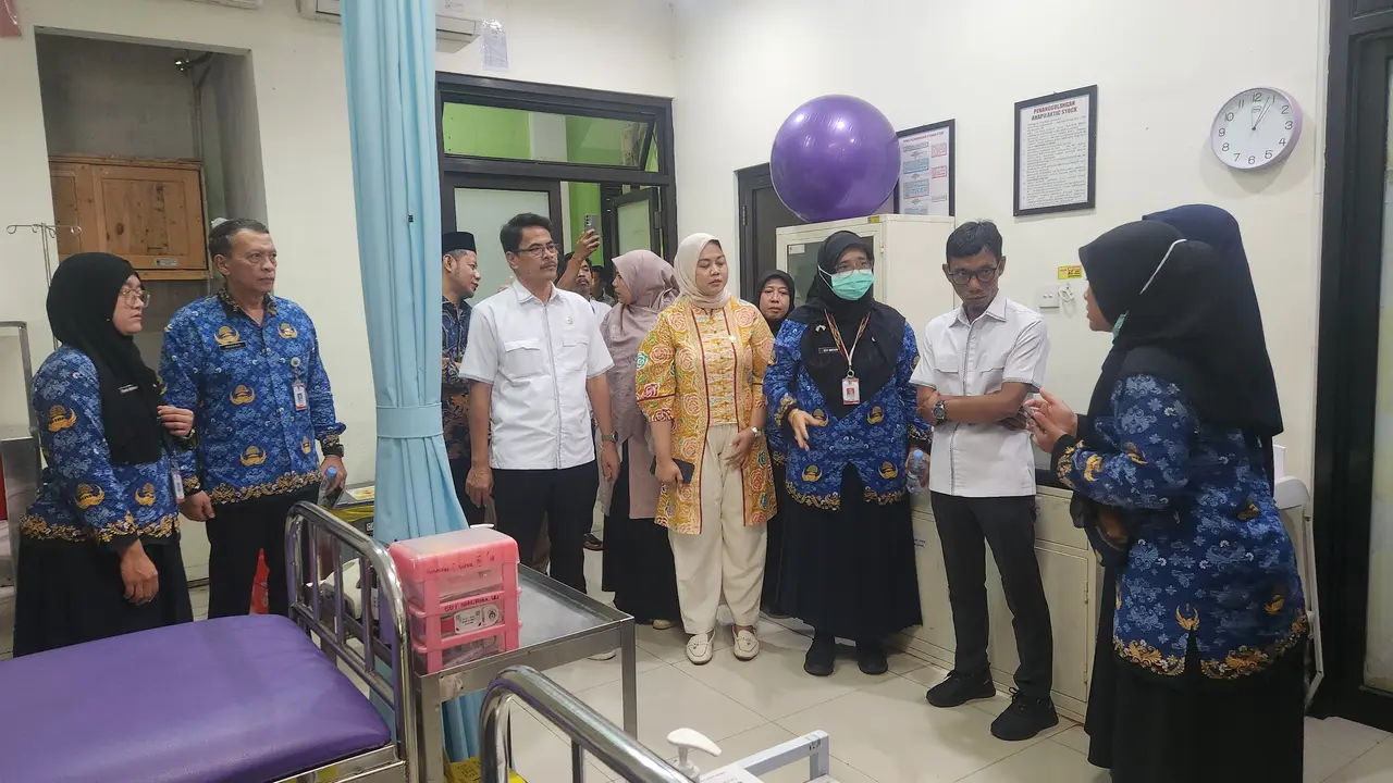 DPRD Depok Datangi UPTD Puskesmas Tapos Usai Ibu Hamil Kehilangan Bayi dan Rahim