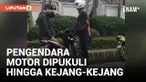 Viral! Pengendara Motor Dipukuli Hingga Kejang-kejang