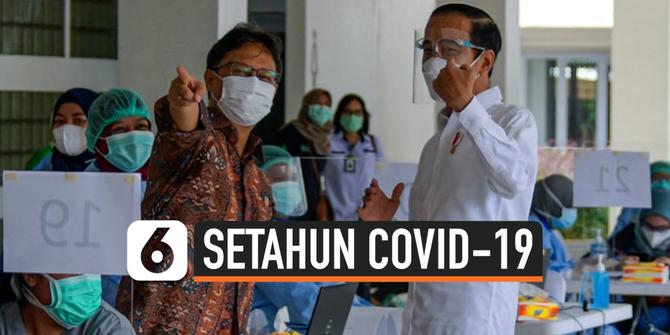 VIDEO: Jokowi Soal Setahun Covid-19 di Indonesia, Pemerintah Terus Berupaya Kendalikan Corona