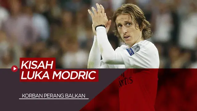 MOTION GRAFIS: Kisah Luka Modric, Jenderal Lapangan Tengah Real Madrid yang Jadi Korban Perang Balkan