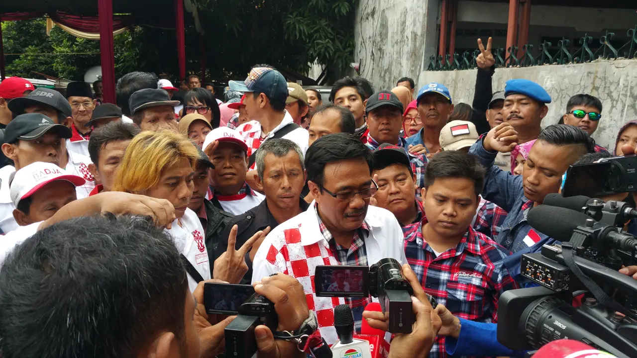  Calon wakil gubernur DKI Djarot Saiful Hidayat