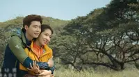 Park Shin Hye yang pernah dikabarkan berpacaran dengan Lee Jong Suk kembali tampil mesra di depan kamera.