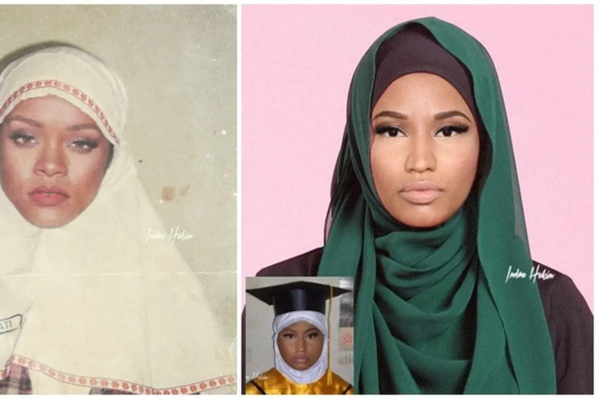 Editan Foto Selebriti Dunia saat Berhijab Ini Bikin Tersenyum