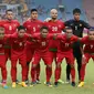 Timnas Indonesia. (Bola.com/Nicklas Hanoatubun)