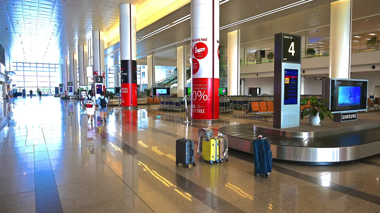 Bandara di Hanoi Vietnam Sepi