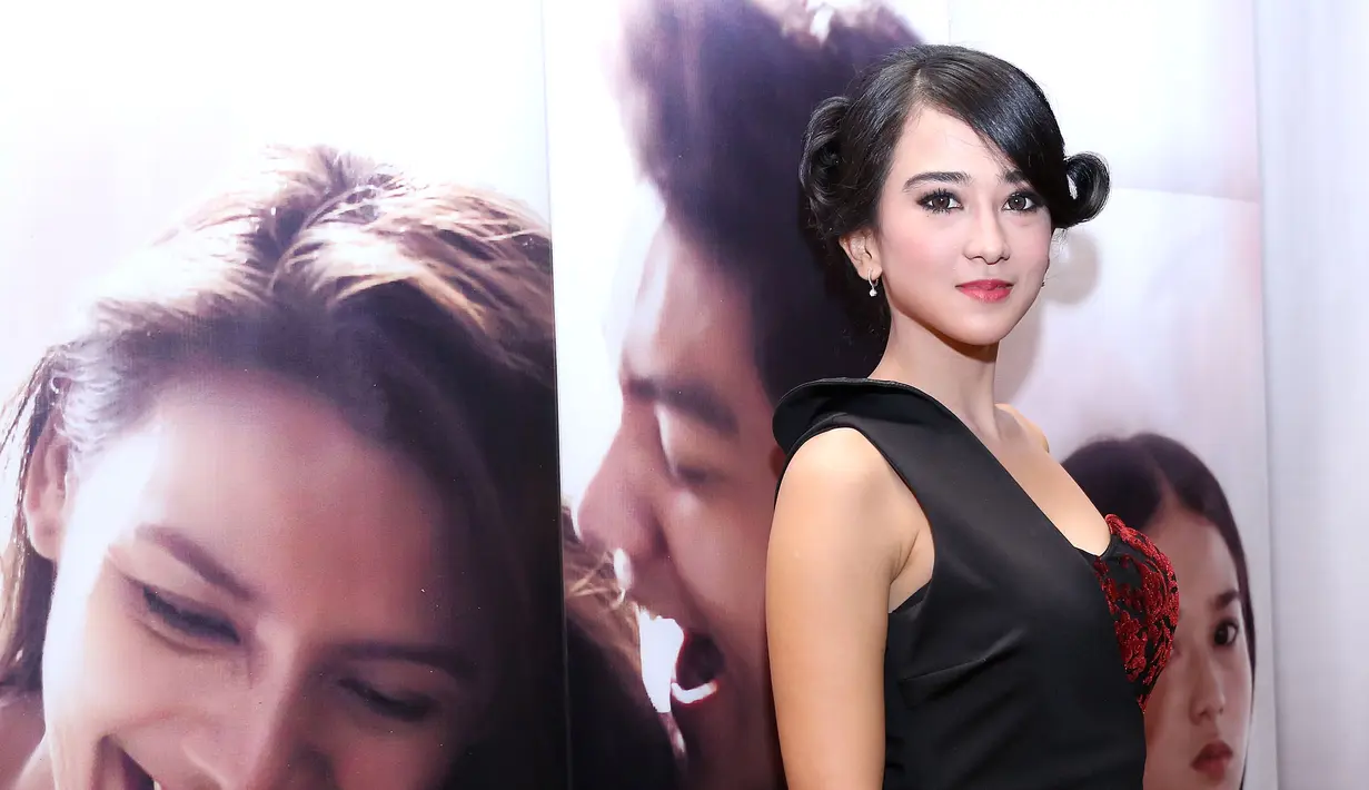 Natasha Ratulangi bermain di film Stay With Me. (Galih W. Satria/Bintang.com)