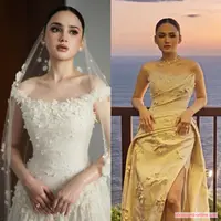 Intip tampilan anggun Syifa Hadju di resepsi kedua di Bali (@astecat @hiantjen)