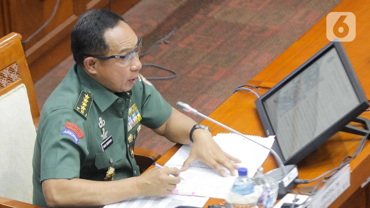 Calon Panglima TNI Jenderal Agus Subiyanto