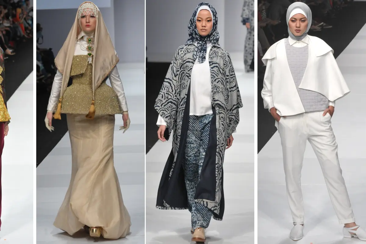 Jakarta Fashion Week 2015 - Dian Pelangi Etu Norma Hauri Nur Zahra