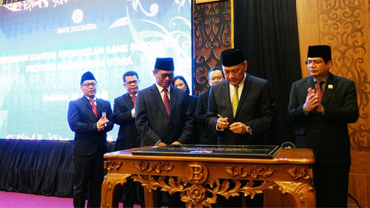 Kantor Perwakilan Bank Indonesia (KPw BI) diresmikan oleh Gubernur BI, Agus D.W. Martowardojo pada tanggal 28 Juli 2017. (Foto: Hidya Anindyati)