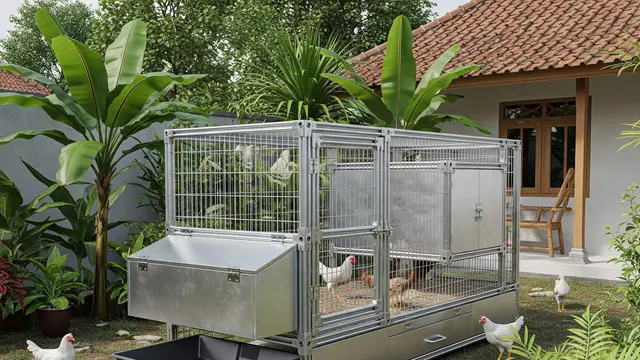Model Kandang Ayam Galvanis