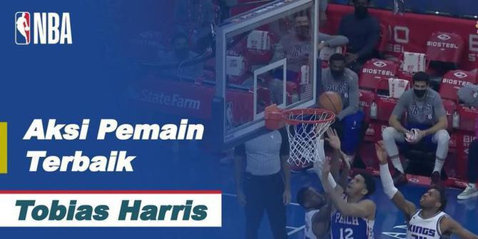 VIDEO: Melihat Aksi-Aksi Terbaik Bintang Philadelphia 76ers, Tobias Harris di NBA Hari Ini