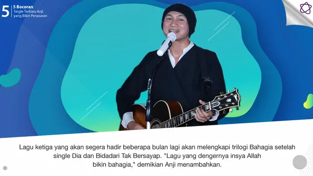 [Bintang] 5 Bocoran Single Terbaru Anji yang Bikin Penasaran