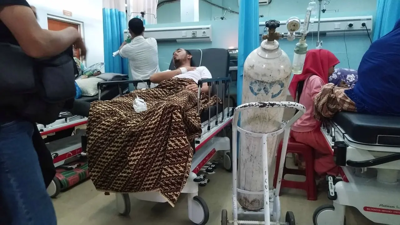 Korban diduga pengeroyokan T. Dedi Iskandar (Ist)