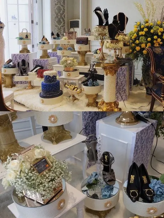 Tasya Farasya pun menjadi salah satu penerima seserahan mewah, terlihat ia diberikan beberapa barang branded. Salah satu tas Chanel dan Hermes.