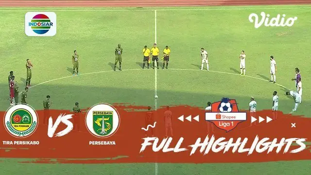 VIDEO: Highlights Liga 1 2019, Tira Persikabo Vs Persebaya 2-2