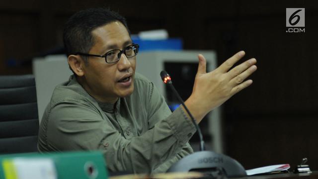 Anas Urbaningrum Sidang Pengajuan PK Kasus Hambalang