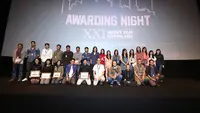 Malam puncak XXI Short Film Festival 2016 digelar di Epicentrum XXI Minggu, 20 Maret 2016. 