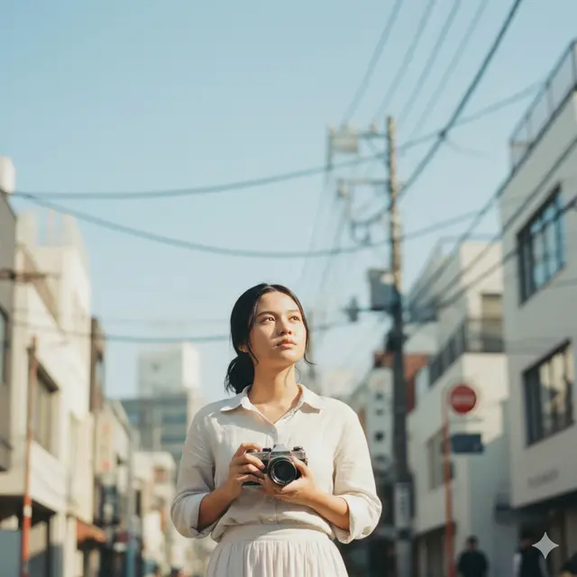 Prompt AI Edit Foto Ala Street Photography di Jepang, Bikin Hasilnya Terlihat Sinematik dan Nostalgik