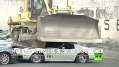 Puluhan mobil mewah senilai 1,2 juta dolar Amerika Serikat atau setara 16,2 miliar rupiah dilindas buldozer di Manila, Filipina.