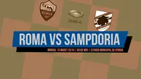Roma vs Sampdoria (Liputan6.com/Ari Wicaksono)