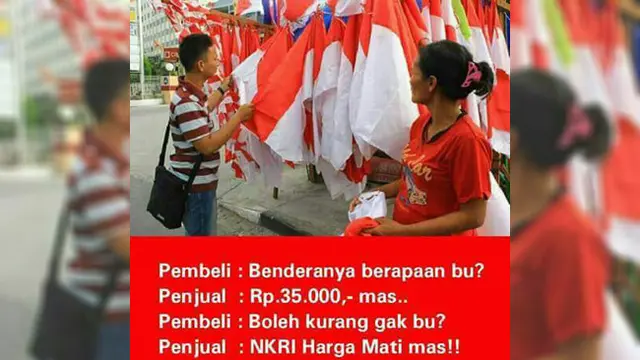 Meme HUT RI ke-72, Kocak dan Bikin Warganet Baper