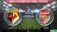 Watford vs Arsenal (Bola.com/Samsul Hadi)