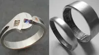 Inspirasi cincin pernikahan (Sumber: trendhunter)
