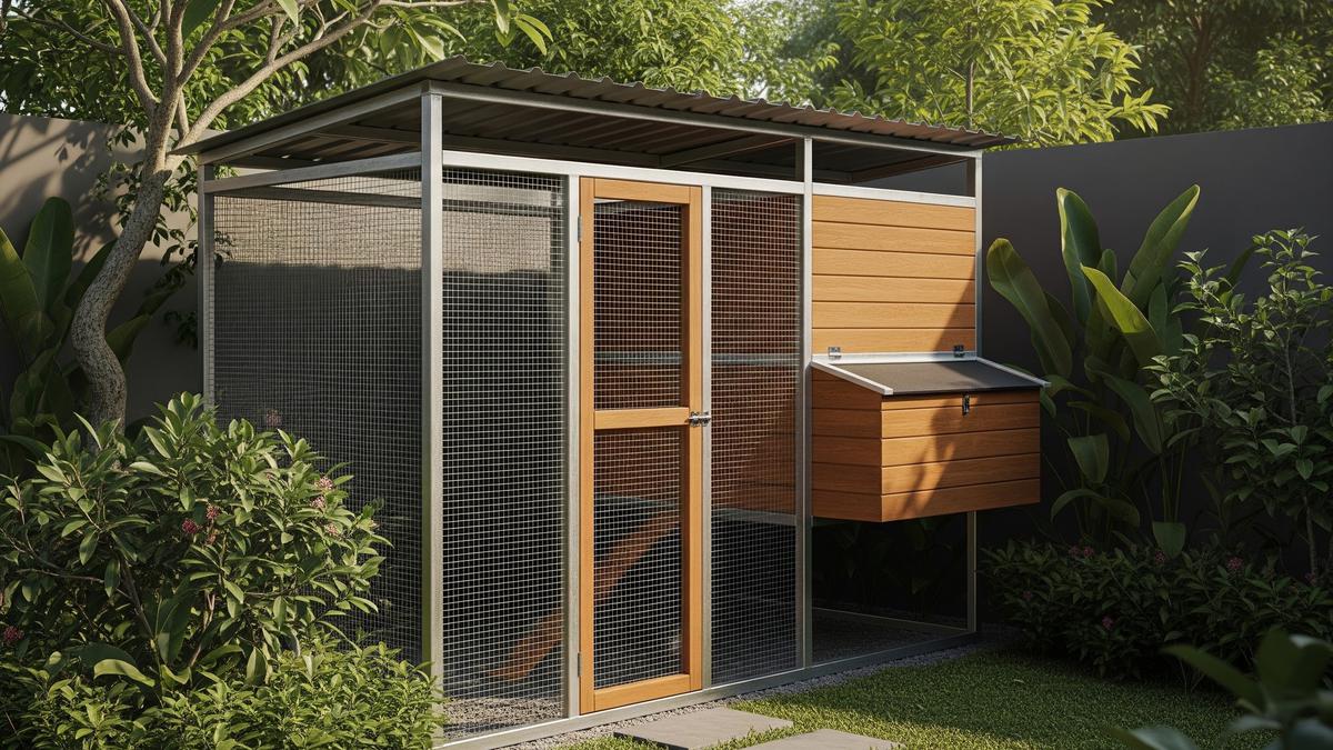 7 Model Kandang Ayam dari Besi yang Kuat dan Cocok untuk Skala Rumahan hingga Usaha