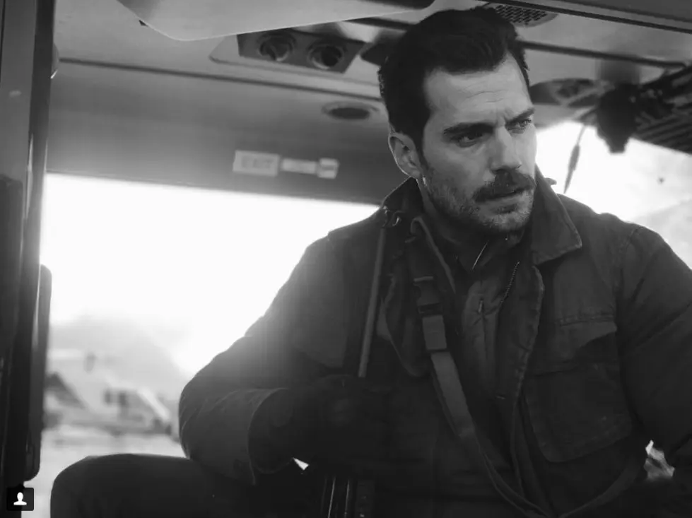 Henry Cavill di film Mission: Impossible 6. (Reddit)