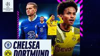 Link Live Streaming Liga Champions : Chelsea Vs Dortmund di Vidio, Rabu 8 Maret 2023. (Sumber : dok. vidio.com)
