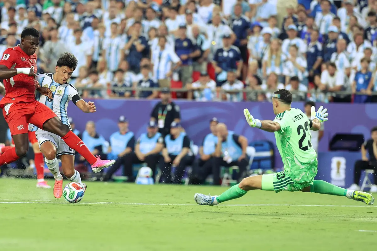 Argentina Taklukkan Swiss Lewat Extra Time