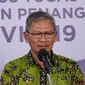 Juru Bicara Pemerintah untuk Penanganan COVID-19 Achmad Yurianto saat konferensi pers Corona di Graha BNPB, Jakarta, Rabu (24/6/2020). (Dok Badan Nasional Penanggulangan Bencana/BNPB)